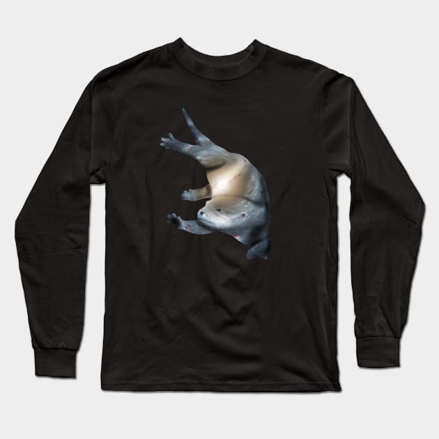 Galaxy Otter Long Sleeve T-Shirt by Kristal Stittle